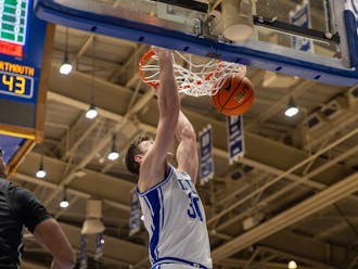 Kyle Filipowski scored 25 points in his sophomore debut against Dartmouth. 
