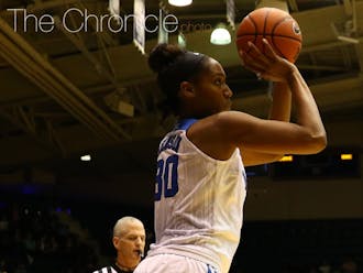 Graduate student Amber Henson and the Blue Devils will take their four-game winning streak into Monday's showdown against Notre Dame, a team Duke has yet to beat since the Fighting Irish joined the ACC.