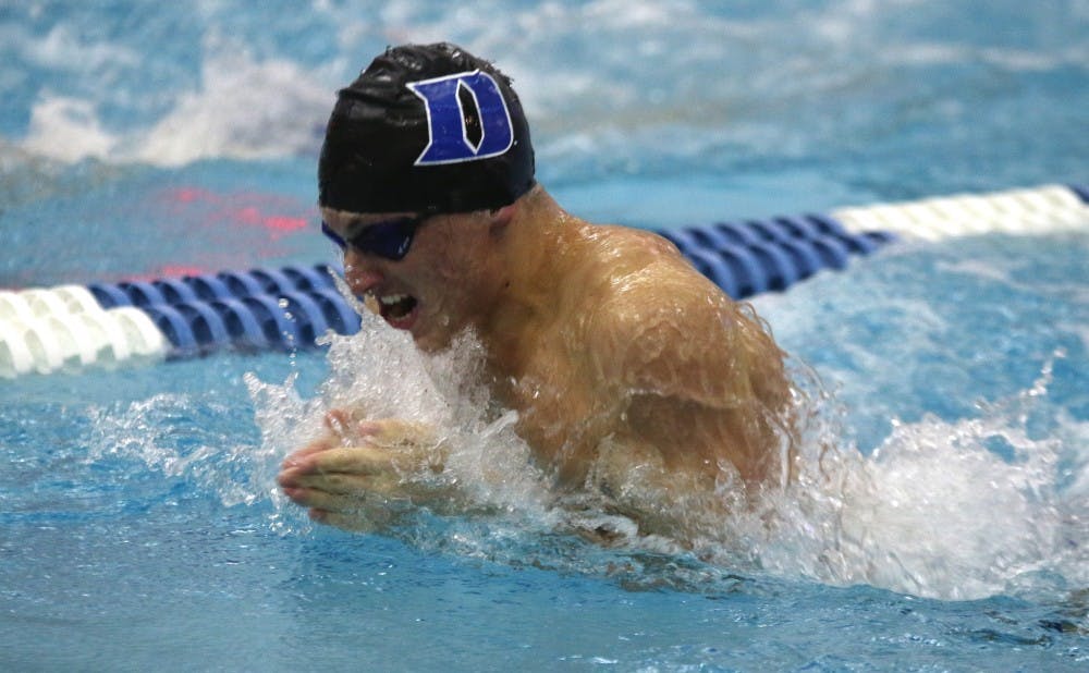 <p>After the women finished sixth last week, the No. 19 Duke men will take to the pool this week for the ACC Championships in Greensboro, N.C., against four other ranked teams.</p>