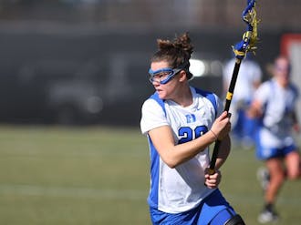 In her first game back after being injured last season, Emma Hamm scored four goals and tallied two assists against Ohio State.