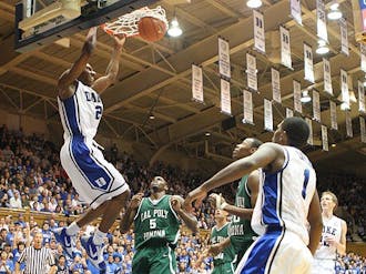 Nolan Smith was one of five players in double figures in Duke’s final exhibition against Cal Poly Pomona.