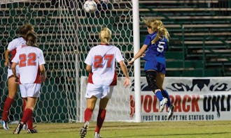 Sophomore midfielder Kaitlyn Kerr scored the game-winning goal in the 65th minute, after Mollie Pathman crossed into the penalty area. The win secured the regular-season ACC title, Duke’s second all-time.