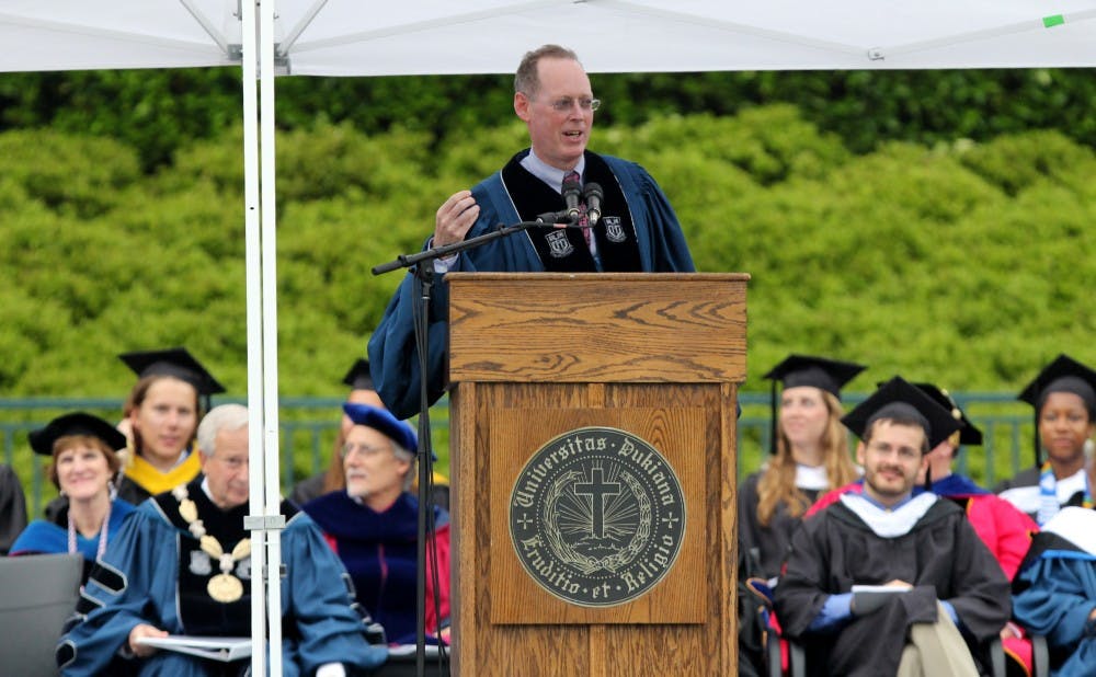 Commencement speaker Paul Farmer' address was met with a wave of criticism on social media Sunday.