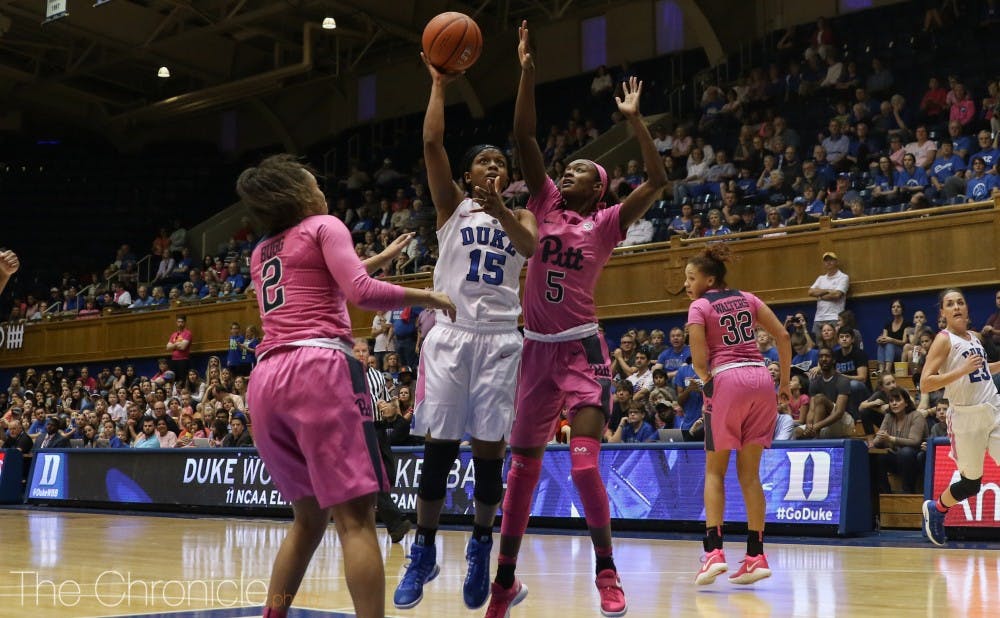 Lambert started 56 games in her first two seasons at Duke.