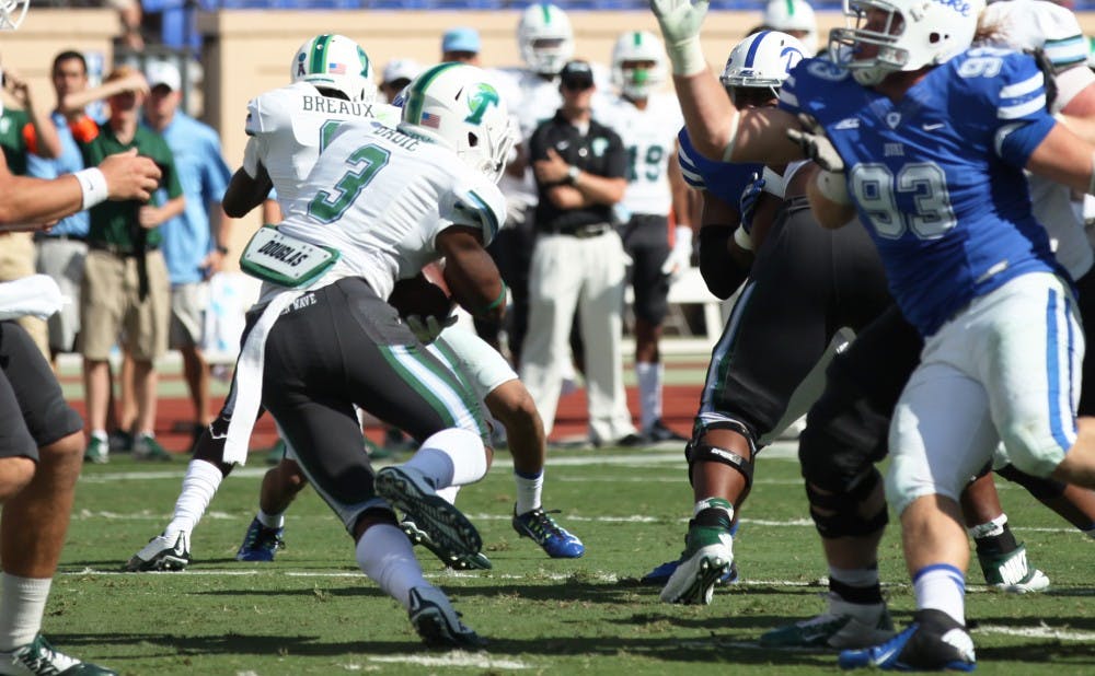 <p>Tailback Sherman Badie led the Green Wave with 688 yards on the ground last season, and is part of a deep Tulane backfield the Duke defense will need to account for if it hopes to open the season with a victory Thursday.</p>