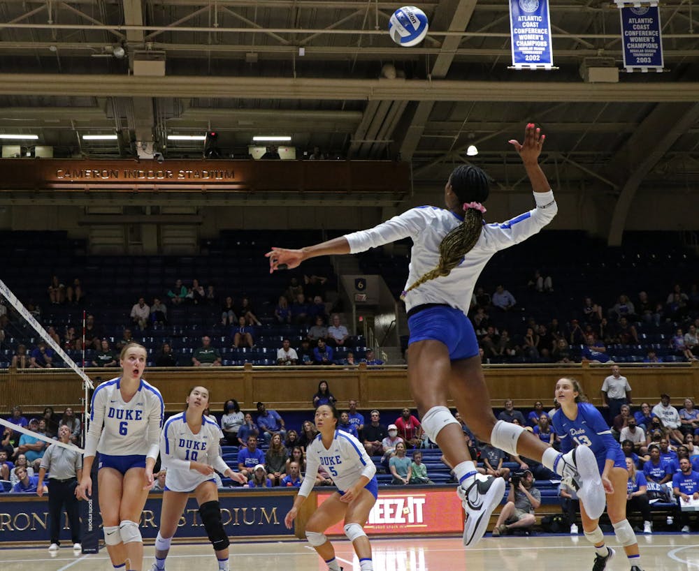 Duke volleyball has won nine straight after starting 0-2.