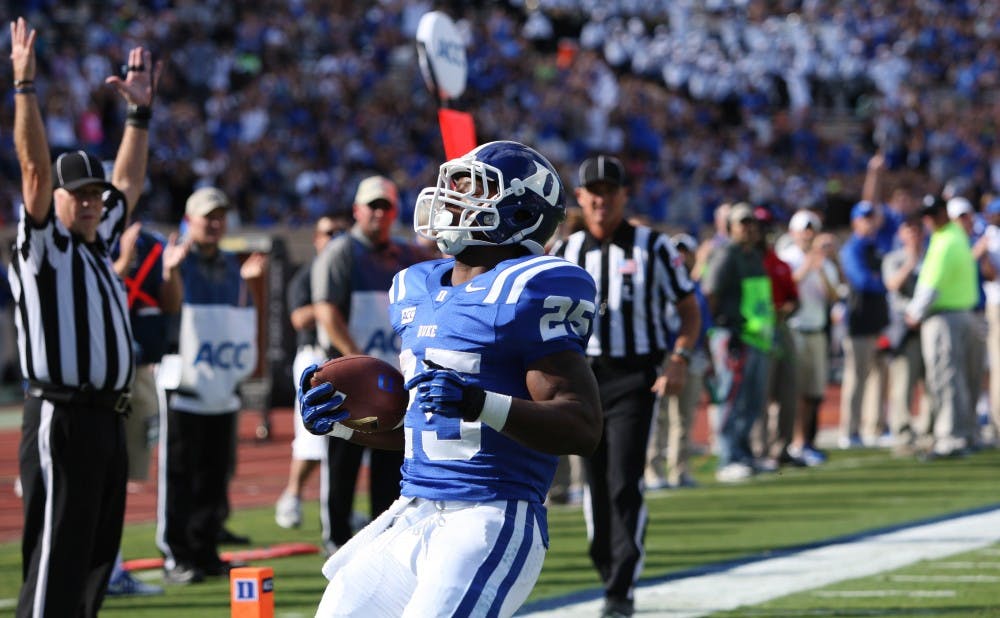 Sophomore Jela Duncan is Duke's leading rusher as the team is having its most successful season on the ground since 1977.