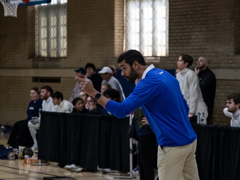 Head coach Omar Elgeziry is now in his second season with the Blue Devils.