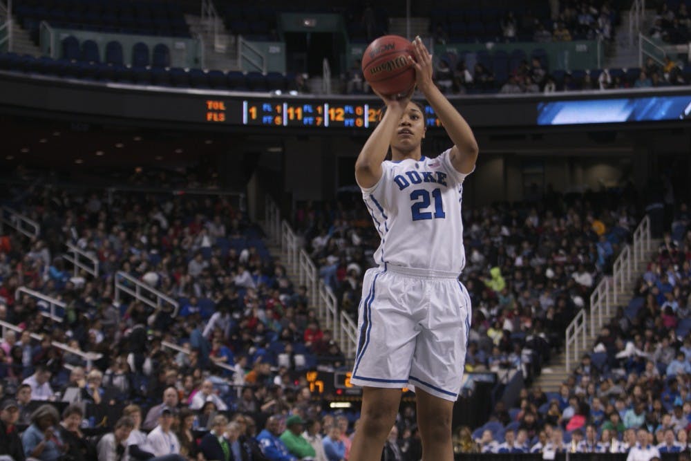 Sophomore Kendall Cooper scored a career-high 21 points as Duke took down Wake Forest to reach the ACC tournament semifinals.