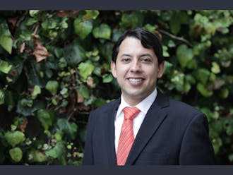 Graduate/Professional Young Trustee finalist Edgar Virgüez, Nicholas School ‘18 and ‘22.