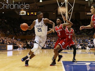 Graduate student Amile Jefferson and the Blue Devils will look to slow down a dangerous Wake Forest offense after allowing 84 points Monday night.