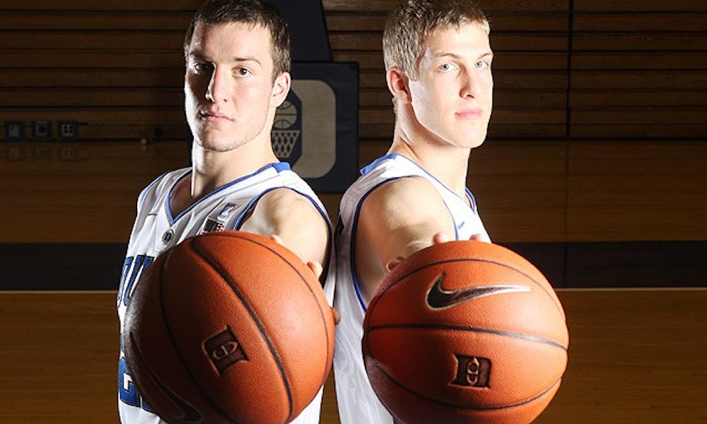 After an underwhelming 2009-2010 campaign, the Plumlee brothers say they are ready to step up this season.