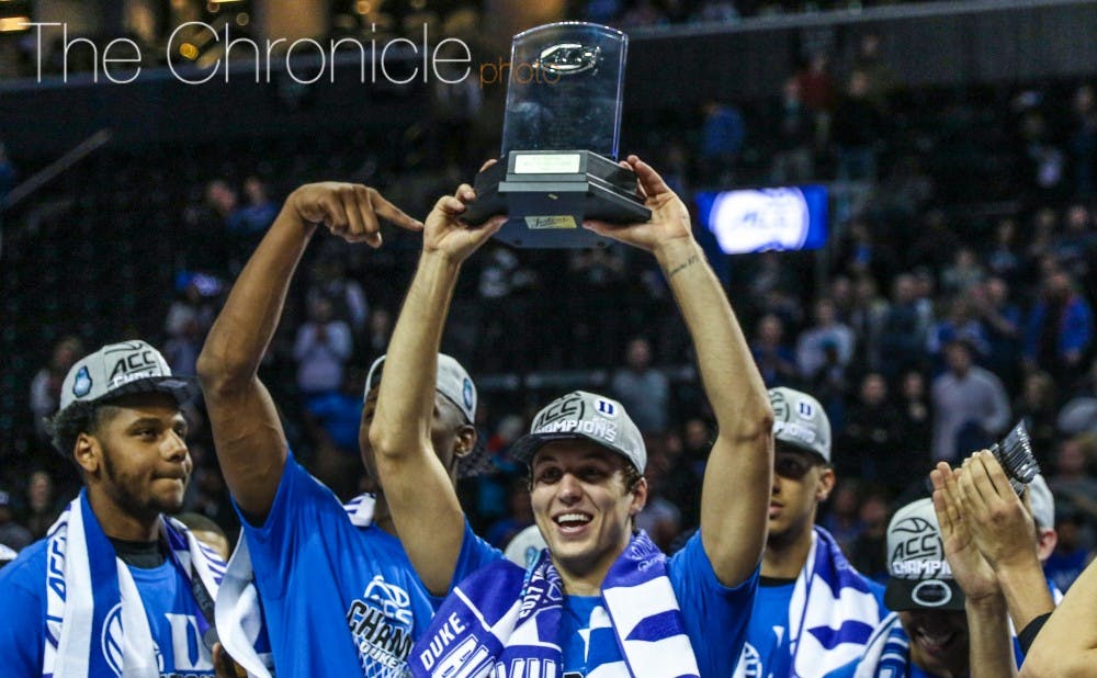 <p>ACC tournament MVP Luke Kennard has been remarkably consistent all year, averaging 20.1 points per game and 20.0 during the conference tournament.&nbsp;</p>