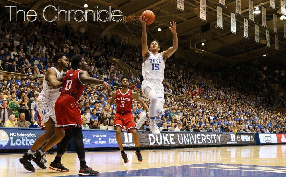 Frank Jackson and the Blue Devils are hoping to contain a streaky Pittsburgh offense Saturday afternoon.