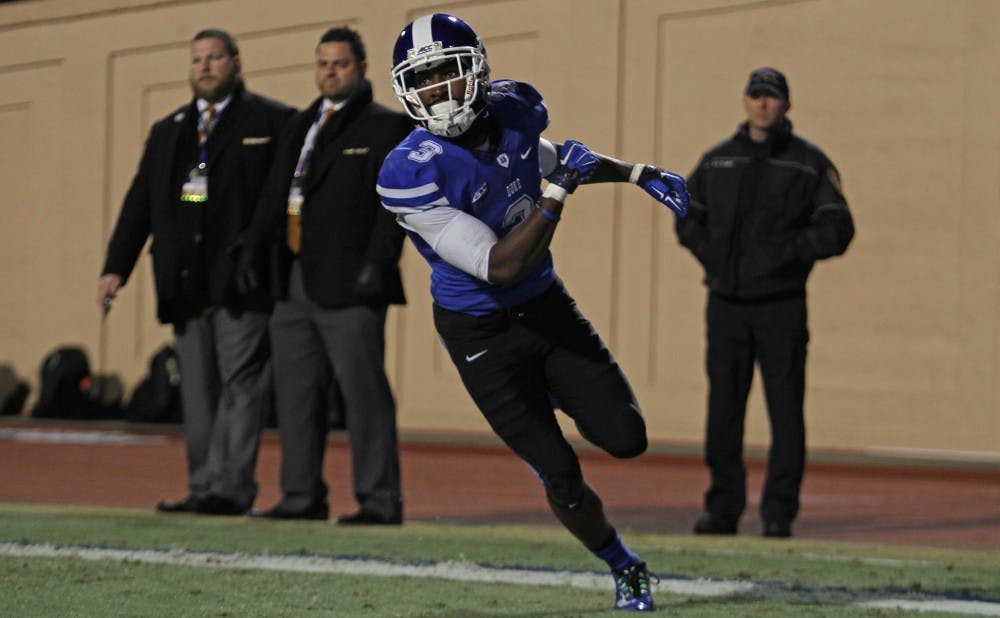 Jamison Crowder and nine other former Blue Devils participated in Duke’s Pro Day Wednesday.