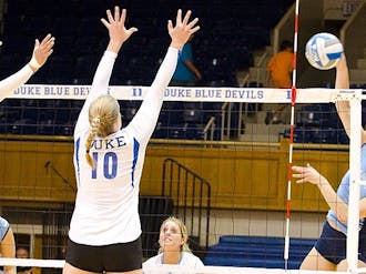 Senior Kellie Catanach orchestrated an efficient Duke offense against the Fighting Camels, recording 41 assists.