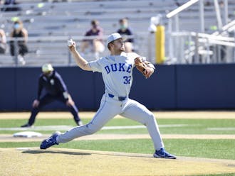 Jack Carey's six shutout innings led Duke to a 2-0 win in the series finale Sunday.