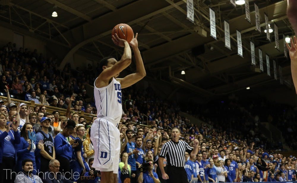 Justin Robinson notched his highest point total of the season in the first half alone.