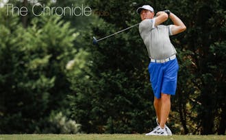 Junior Jake Shuman was the only Blue Devil who finished in the top 10 at Duke's season-opening event.&nbsp;