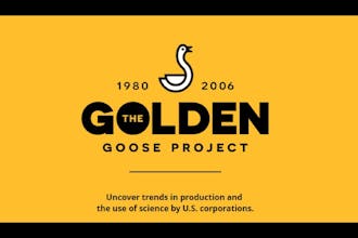 The term golden goose represents the fundamental scientific concept that a company uncovers through research, whereas golden eggs are the patents that the company&nbsp;develops.