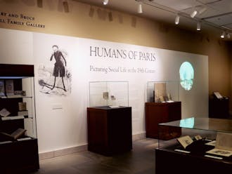 “Humans of Paris: Picturing Social Life in the Nineteenth Century” will be on display until Feb. 18, 2018 in Perkins.