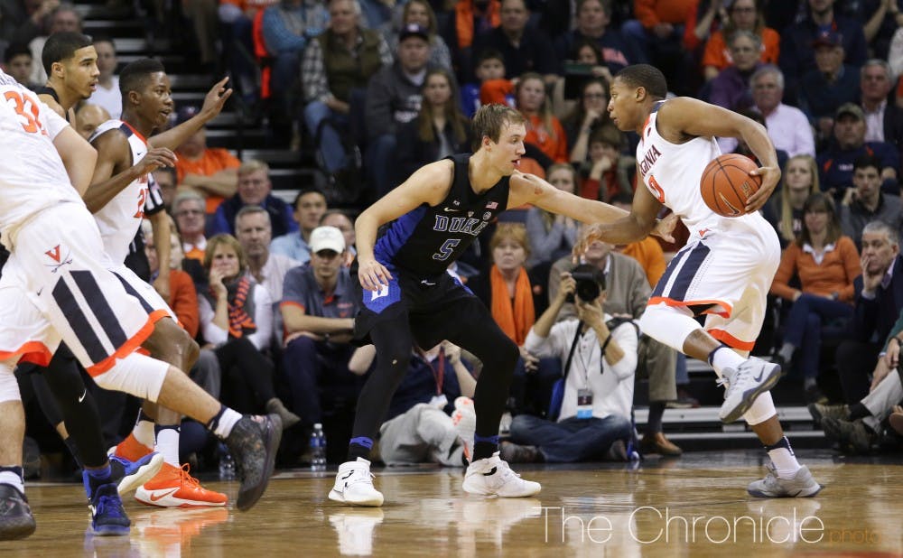 <p>Luke Kennard and the Blue Devils have improved a great deal defensively in the last few weeks since their first meeting with Wake Forest.&nbsp;</p>