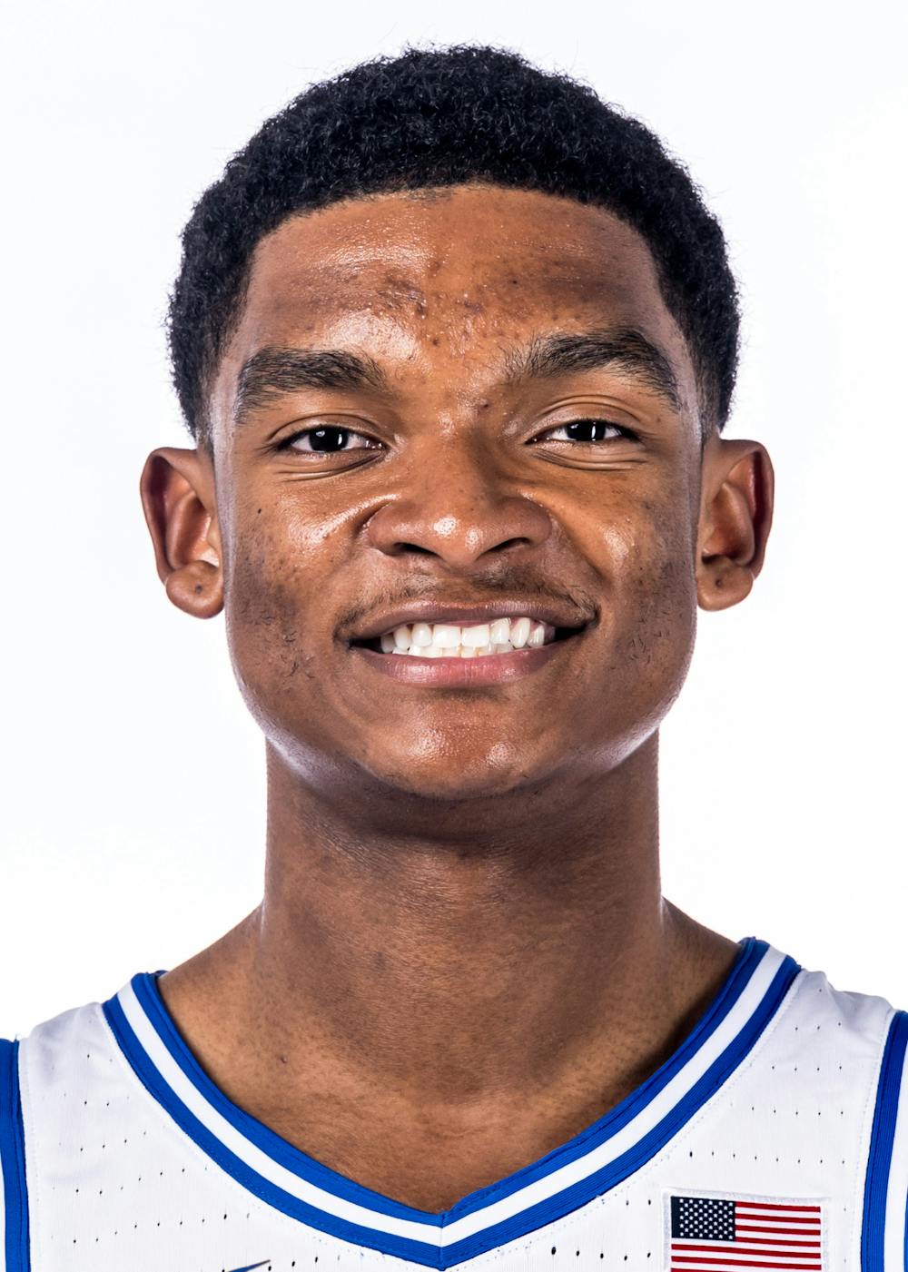 Caleb Foster is one of two freshman guards on the Duke roster alongside classmate Jared McCain.