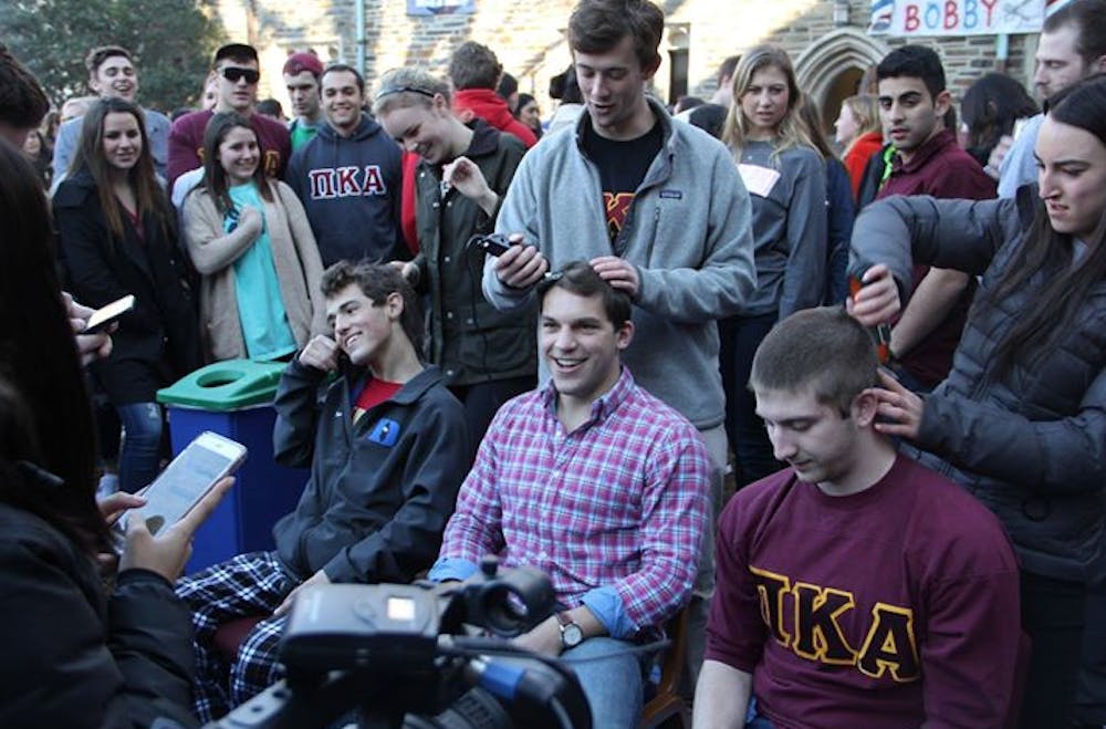 <p>Last year, Pi Kappa Alpha raised more than $60,000 for cancer research and&nbsp;programs at Duke Children’s Hospital.</p>