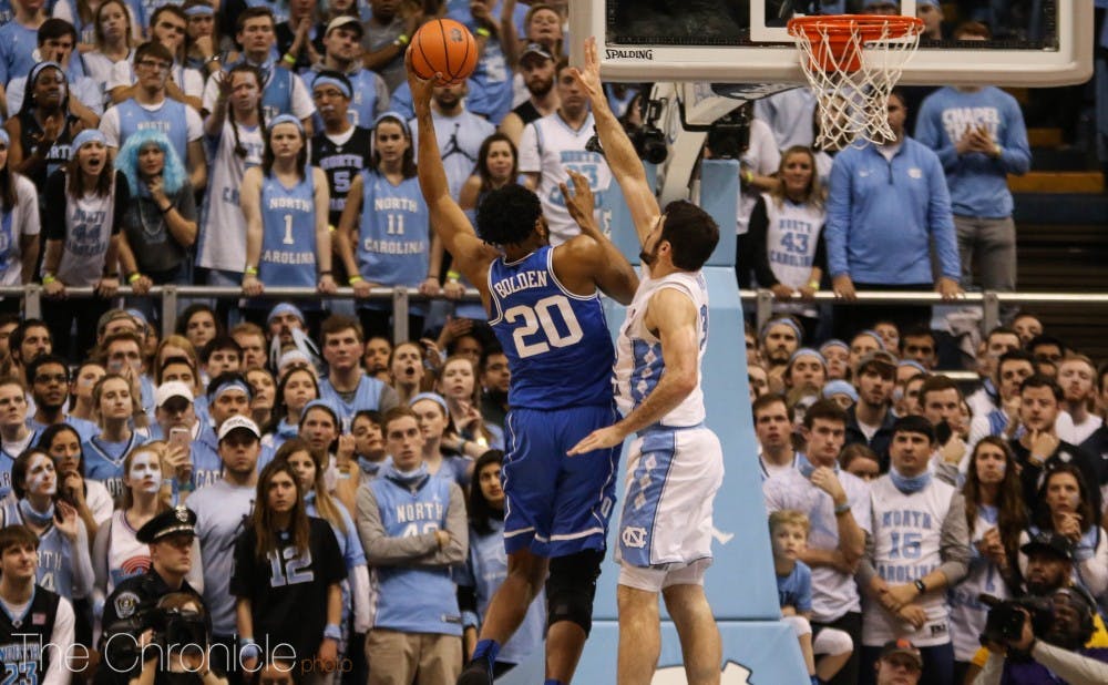 Bolden was extremely effective against the Tar Heels Thursday. 