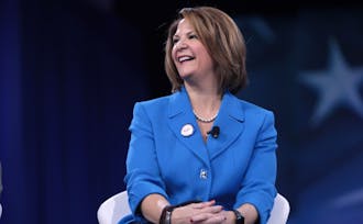 Kelli Ward speaks at the Conservative Political Action Conference in 2016.