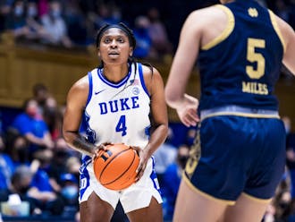 Wing Elizabeth Balogun has recorded back-to-back games with over 20 points. 