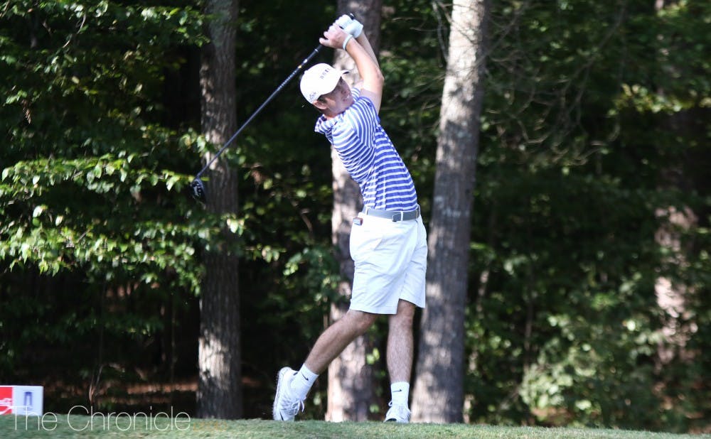 <p>Duke finished in second place ahead of two other top-25 teams on its home course.</p>
