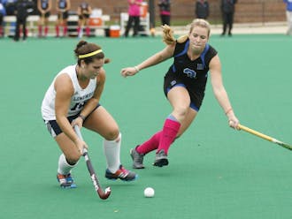 Junior Heather Morris has emerged as a consistent offensive weapon for the Blue Devils and will look to add to her season totals this weekend in Boston.