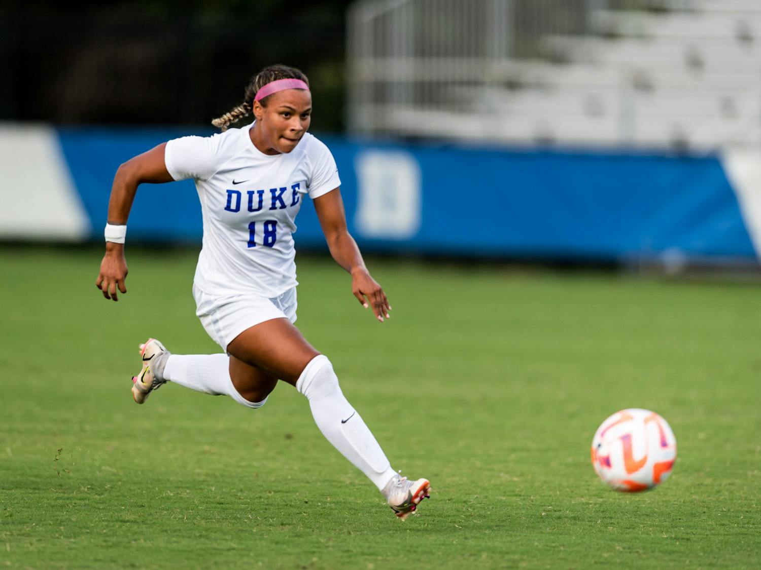 Sophomore Michelle Cooper leads Duke with five goals this season.