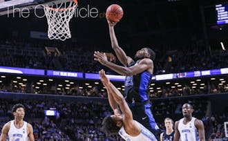 With Amile Jefferson in foul trouble, the Blue Devils finally got the big-time bench contributions inside they have been yearning for all season.&nbsp;