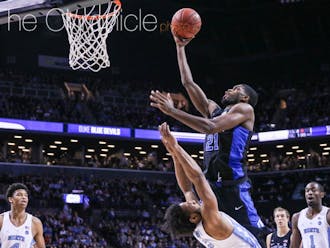 With Amile Jefferson in foul trouble, the Blue Devils finally got the big-time bench contributions inside they have been yearning for all season.&nbsp;