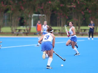 Graduate student Hannah Miller is a key staple in Duke field hockey's success this year.