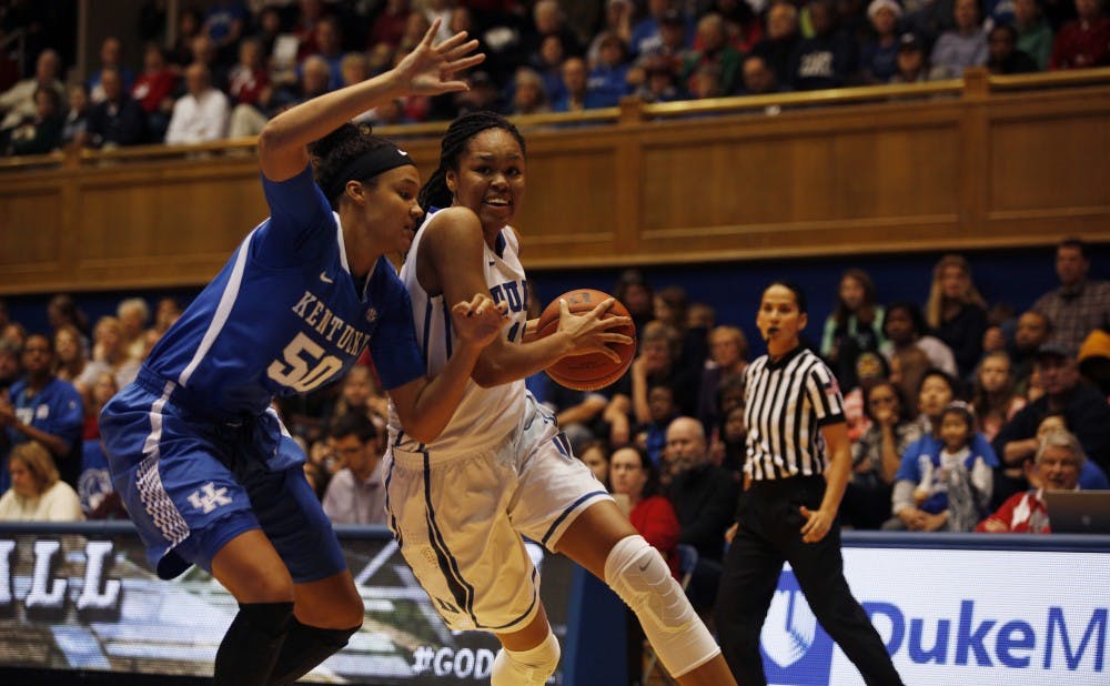 Freshman Azura Stevens scored 17 points to help Duke top then-No. 8 Kentucky, and will look to put together a similar performance against the No. 2 Huskies Monday night.