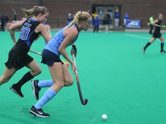 The Blue Devils found themselves deadlocked with rival North Carolina in overtime, but a late penalty stroke bounced Duke from the ACC tournament.