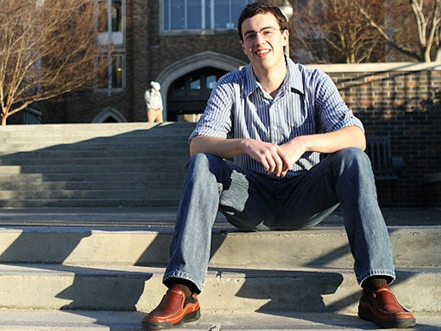 A co-founder of the selective living group Ubuntu, senior Ben Getson aims to promote interdisciplinarity and civic engagement in the classroom.
