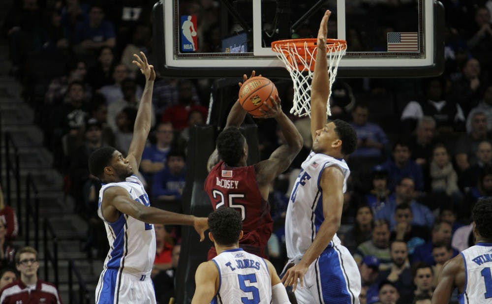 Duke's defense has been stingier than ever this season, holding teams to 57.4 points per game.