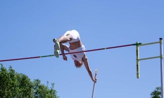 Simen Guttormsen jumped higher than any Blue Devil ever has in the pole vault at the NCAA Championships.