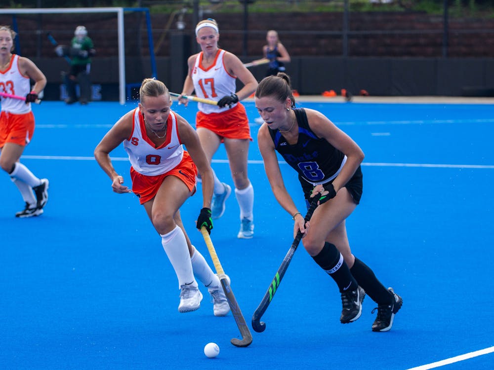 Duke field hockey bounced back in a big way with a 4-0 win against Cal. 