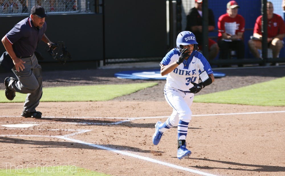 The Blue Devils only mustered four hits at South Carolina.