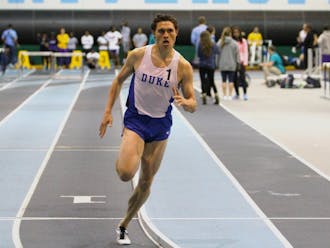 Curtis Beach and the 4X400 relay team broke Duke's school record Saturday with a time of 3:11.74.