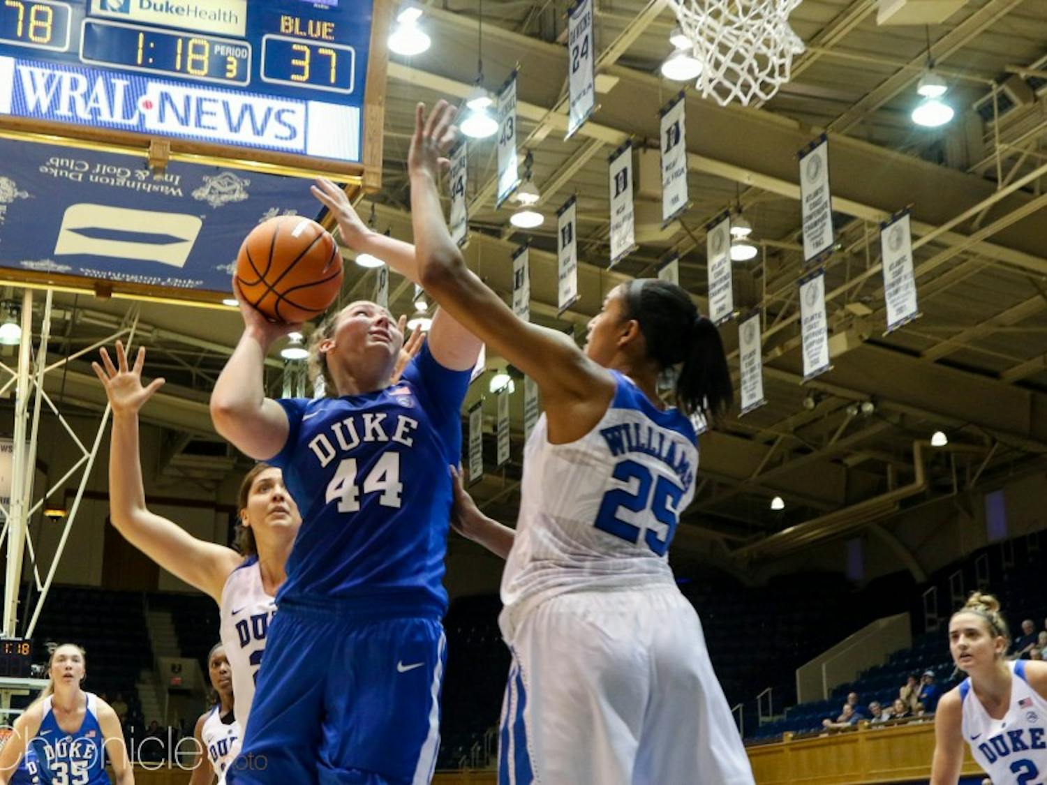 Madison Treece gives Duke depth in the frontcourt as it looks to replace Oderah Chidom and Kendall Cooper.