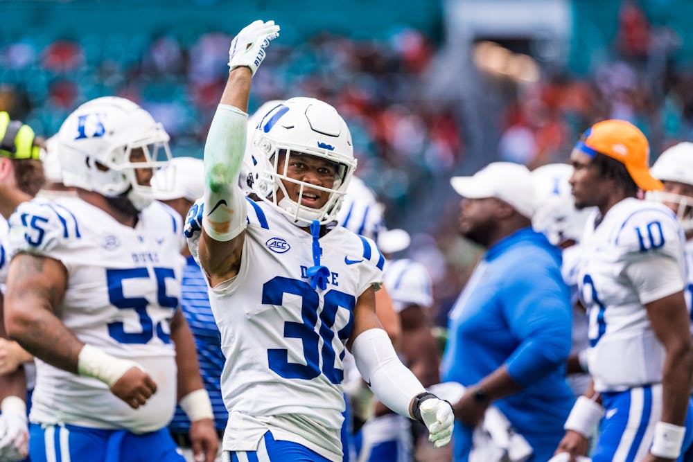The Blue Devils' defense shined Saturday as it turned a close game into a blowout against Miami.