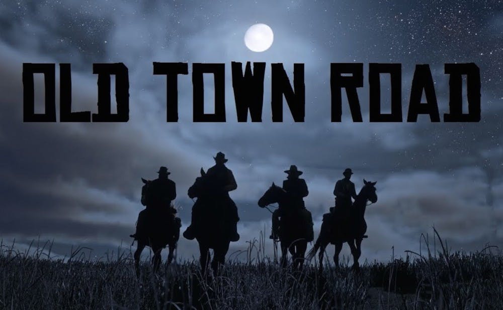 Lil Nas X released "Out Town Road" Dec. 8, but the song was disqualified from the Hot Country Songs chart last month. 