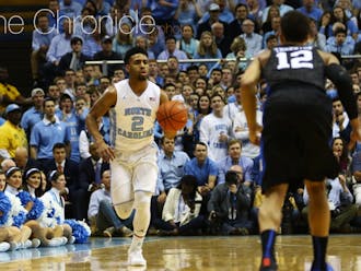 North Carolina currently leads the ACC but has six tough games left on its schedule.&nbsp;