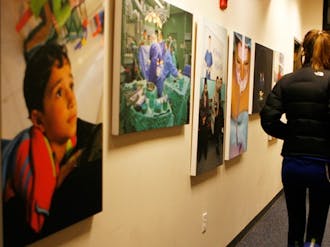 The Save A Child’s Heart International Photography Exhibition, currently on display at the Center for Muslim Life and The Freeman Center for Jewish Life, seeks to raise awareness about the medical needs in Israel.